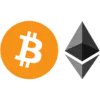 Bitcoin and Ethereum crypto