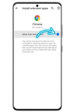 Freshbet App Android unknown sources permission