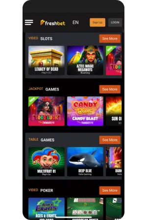 Freshbet apk slots games library extensive catalog